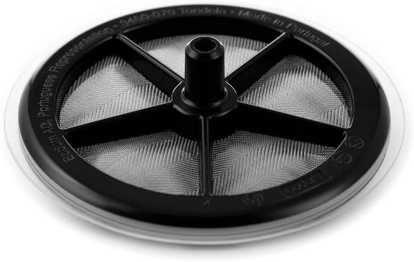 Spare Cross Plate with Silicone Ring for Coffee Maker, 4 Cup & 8 Cup, Black - Bodum
