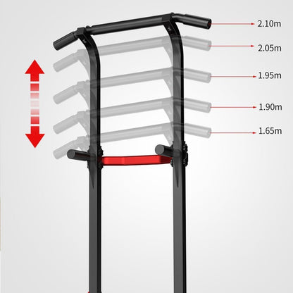 TsoLay Power Tower Pull Up Station, Multi-Functional Strength Training Fitness Workout Station, Pull Up Bar Free Standing with 10 Levels Adjustable Height, for Home Gym Strength Training Workout