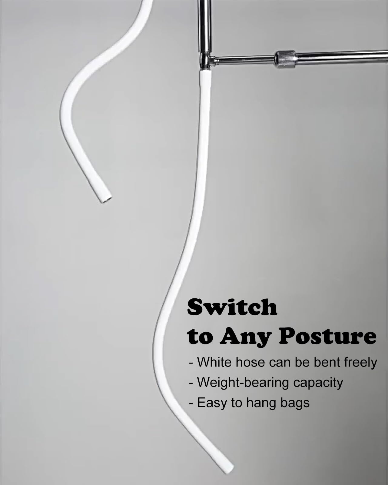 Flexible Clothing Mannequin Display, Female Outfit Hangers for Shops, Detachable Portable Clothes Rack, Full Body Mannequin Dress Form Torso