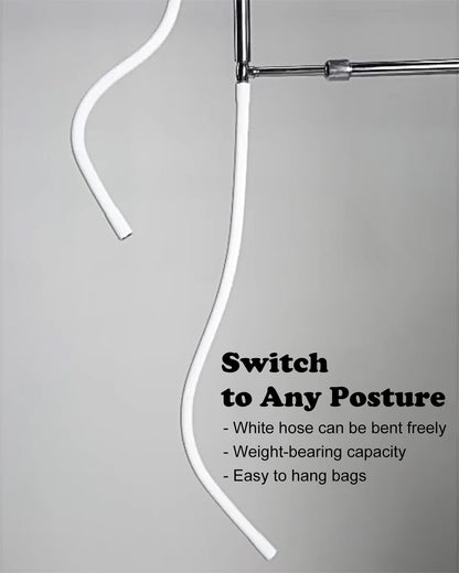 Flexible Clothing Mannequin Display, Female Outfit Hangers for Shops, Detachable Portable Clothes Rack, Full Body Mannequin Dress Form Torso