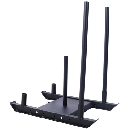 Weight Training Pull Sled, Steel Workout Equipment for Athletic Exercise and Speed Improvement
