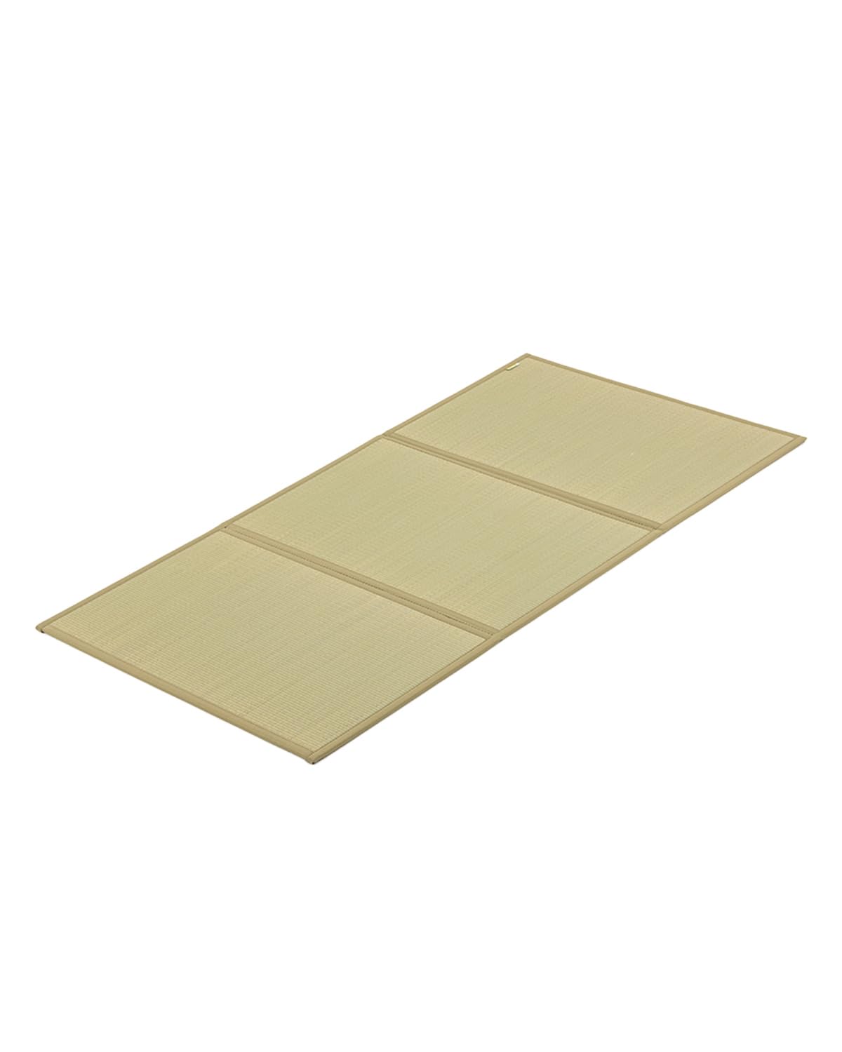 FULI Japanese Tatami Mattress, Foldable Igusa Rush Grass Tatami Rug, Natural Japanese Floor Mattress Mat Made in Japan, Twin