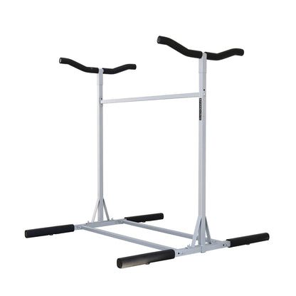 Sparehand DualFlow3 Tools-Free Double Sided Storage System - Kayak Storage Rack Shelf for 3 Kayaks or 3+ SUP