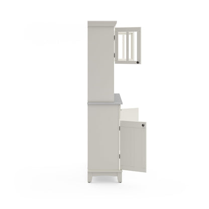homestyles Server sideboards-buffets-credenzas, Hutch, Off White