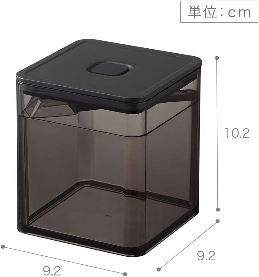 YAMAZAKI Home Tower Vacuum-Sealing Food Storage Container - Spoon - Polypropylene - 500Ml