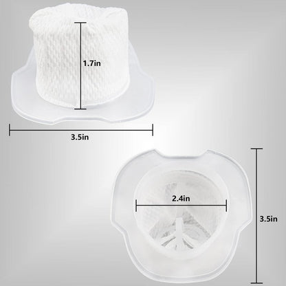 Filter Replacement For Swi-ffer Sw-eep and Vac Replaces Part #99196 Compatible Model Number # 370000617 (Pack of 12) By Improvedhand