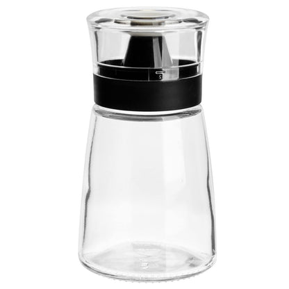 Juvale 2-Piece Small Olive Oil and Vinegar Dispenser Set - Glass Salad Dressing Cruet Bottles for Balsamic, Soy Sauce, with No Drip Tops (5.5 oz) - Oil Dispenser for Kitchen