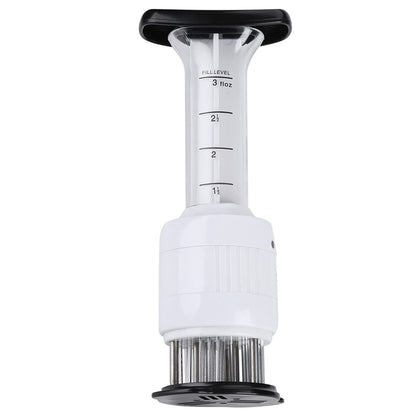 Dioche Meat Marinade Needle Injector, 30 and Tenderizer Injector, Steaks Flavor Syringe Cook Kitchen Tool, for BBQ, Turkey, Fish, Brisket, Pork and Chicken