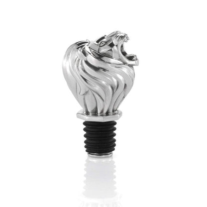 Royal Selangor Hand Finished Savannah Collection Pewter Lion Wine Pourer Gift
