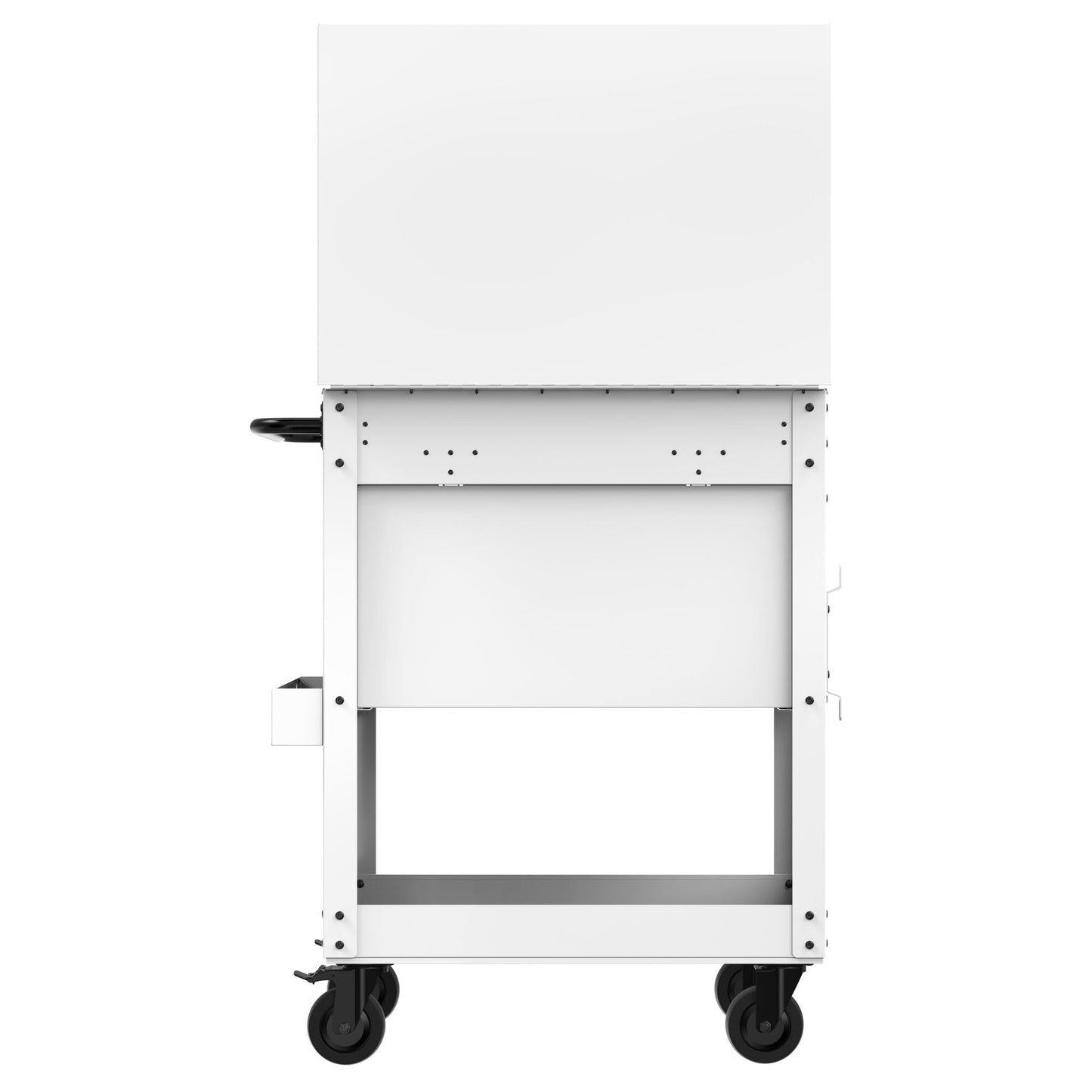 CRAFTSMAN Rolling Tool Chest with Drawers, Tool Box with Wheels and 4 Drawers, Power Outlets and USB, Protective Liner, Steel Utility Cart Storage Cabinet, Supports up to 700 lbs, White (CMST98276WW)