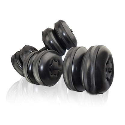 Water Filled Dumbbells Set - Water Filled Weights - Portable Travel Weights - Weights Adjustable Dumbbells - Portable Fitness Equipment - Strength Training - Fitness and Shaping