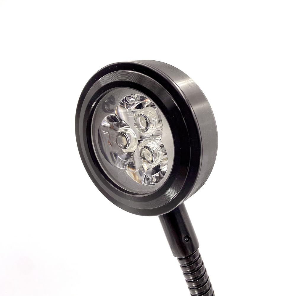 ZOELASS 5W Gooseneck UV Light for Resin Curing, 395-405nm LED UV Curing Lamp with 12" Flexible Arm & Steel Clamp for Resin Molds, Jewelry Making, DIY Crafts, Gel X Nails, Nail Polish