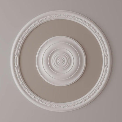 Ekena Millwork CR35WA Watford Ceiling Ring (1/4 of complete circle), 36"OD x 29 1/2"ID x 3 1/4"W x 1"P