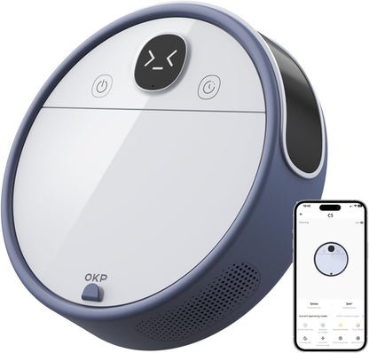 OKP Life K2 Robot Vacuum Cleaner 1800 mAh, Blue