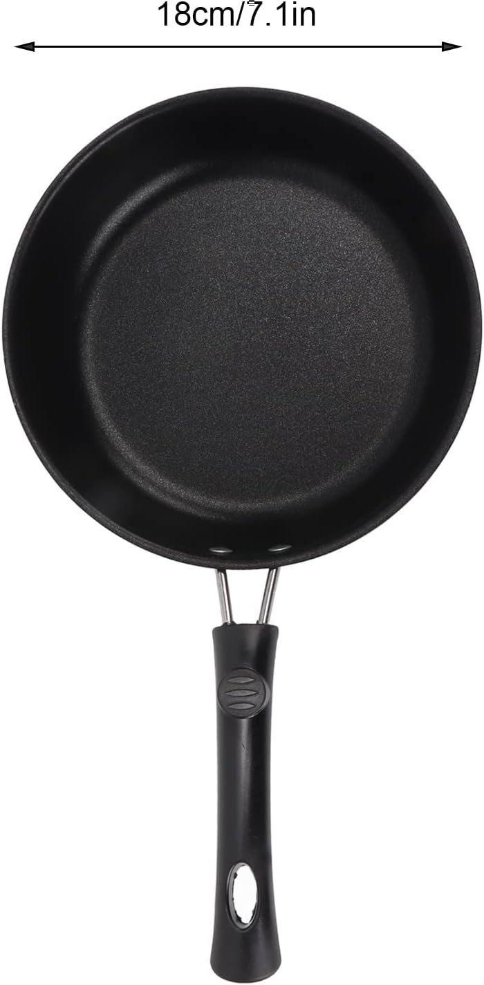 Frying Pan, Stain Resistant Easy to Clean, 7" Easy Frying Pan for Home