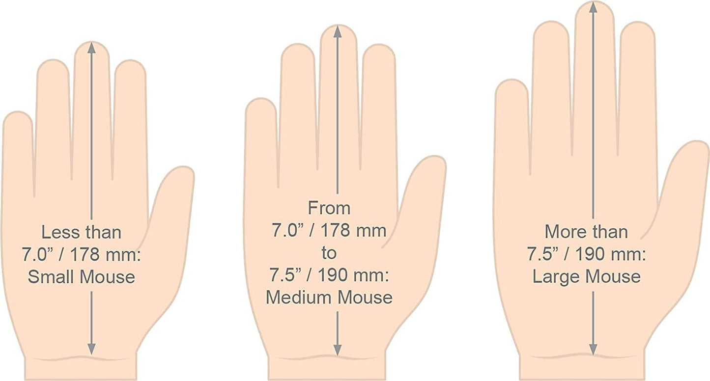 Evoluent – Inventor of The Vertical Mouse – VMDMW Ergonomic Vertical Mouse Right Hand Med USB Wireless, Sculpted for Comfort, Reduces Wrist Strain, 4 Speeds, 6 Customizable Buttons in Windows