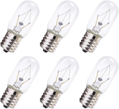 8206232A Microwave Light Bulb, T8 25W Appliance Light Bulb Replacement for 8206232A, 6Pack