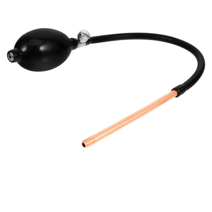 STOBAZA Manual Sugar Blower Pump 18.11 Inch Candy Blowing Tool with Flexible Airbag for Detailed Sugar Art and Candy Sculpting
