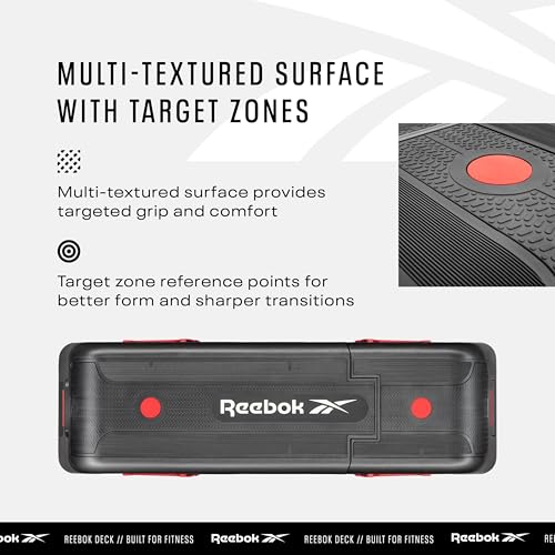 Reebok Deck Multipurpose Adjustable Bench Aerobic Strength Training Incline and Decline2