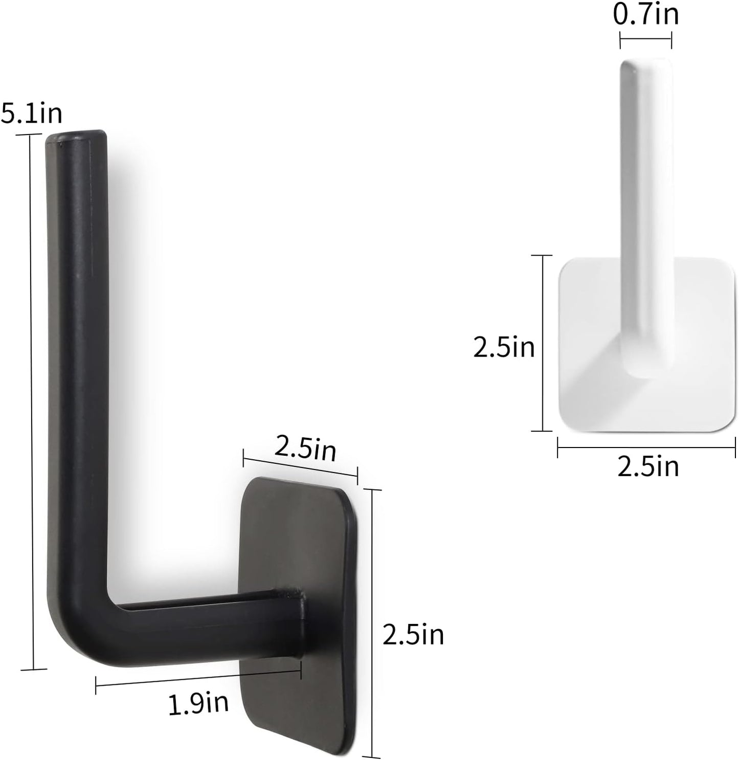 Hat Rack for Baseball Caps, Adhesive Hat Hooks for Wall, No Drilling Strong Storage Organizer for Door, Closet, Bedroom