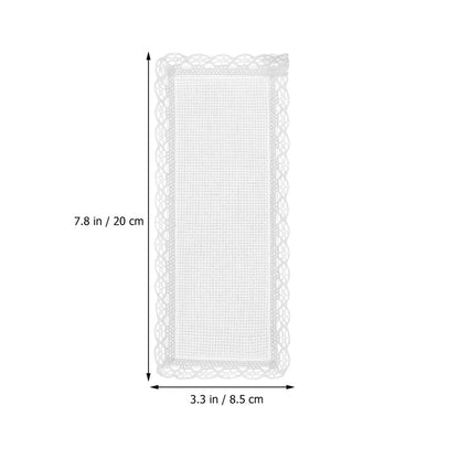 EXCEART Cross Stitch Bookmarks 10Pcs Blank Embroidery Bookmarks for DIY Sewing Crafts Lightweight Book Accessories for Students Readers