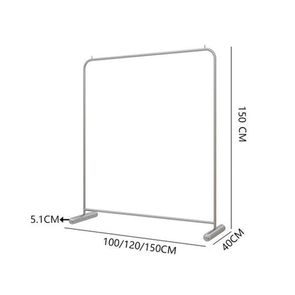DFEDHF Industrial Plumbing Garment Rack Clothes Rails,Commercial Boutique Clothing Store Clothes Display Rack Heavy Duty Hanger,Multipurpose Clothes Rail Retail Store (L120*w40*h130cm)