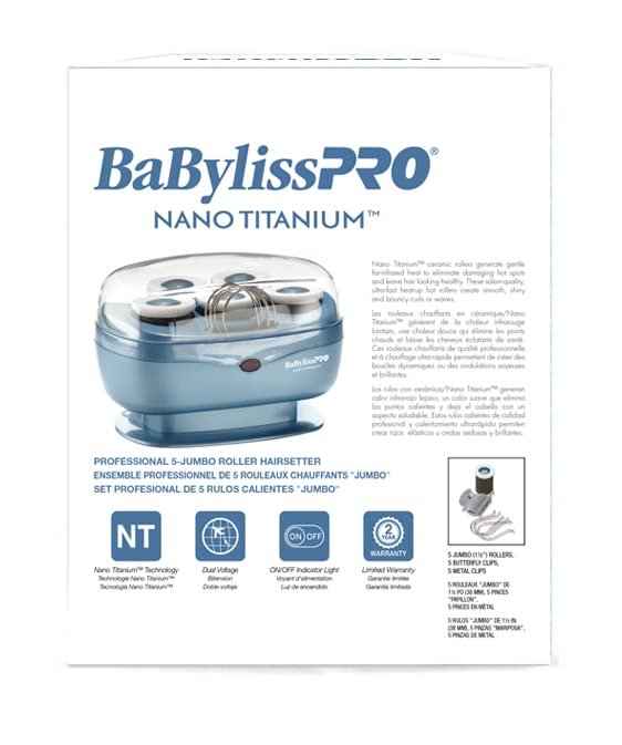 Nano Titanium Professional Hot Rollers For All Hair Lengths