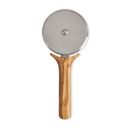 Fantes Italian Olivewood Pizza Wheel, Stainless Steel and Italian Olivewood, The Italian Market Original since 1906