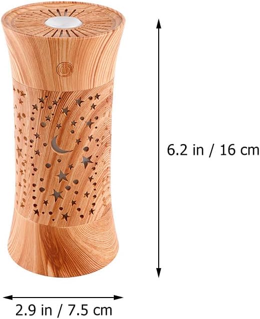 Healifty Decorative Desktop Humidifier Light, Delicate Mist Humidifier Lamp Set