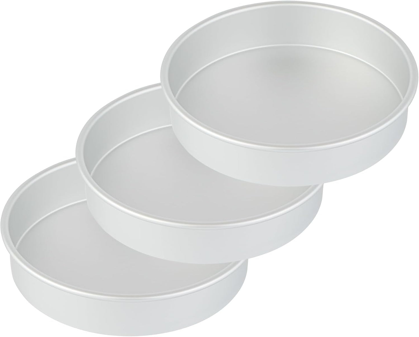 Restaurantware-Met Lux 9 x 2 Inch Straight-Sided Baking Tin, Oven-Ready Anodized Aluminum Round Cake Pan