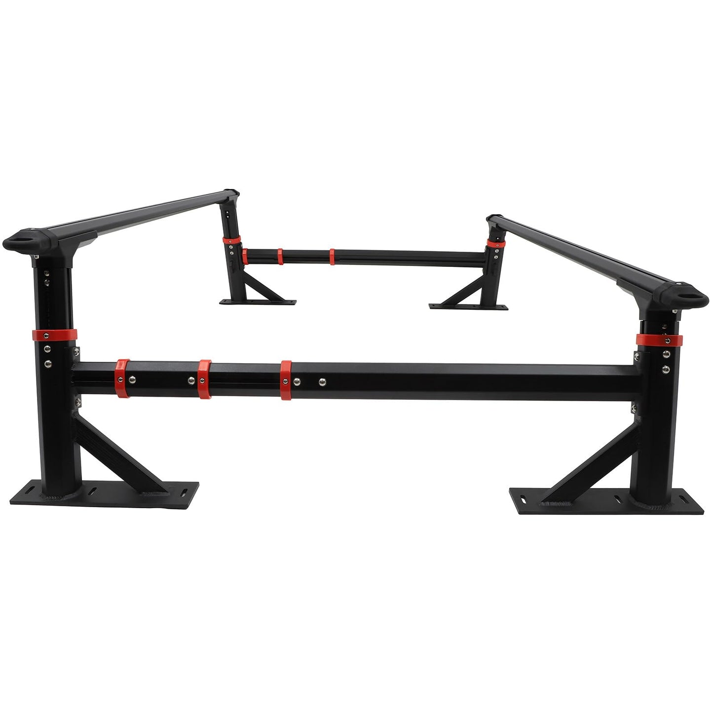 SCITOO Bed Rack Tacoma Cargo Carrier Cargo Rack System Compatible for Universal Pickup Truck Overland Rack Truck Bed Rack Cargo Carrier