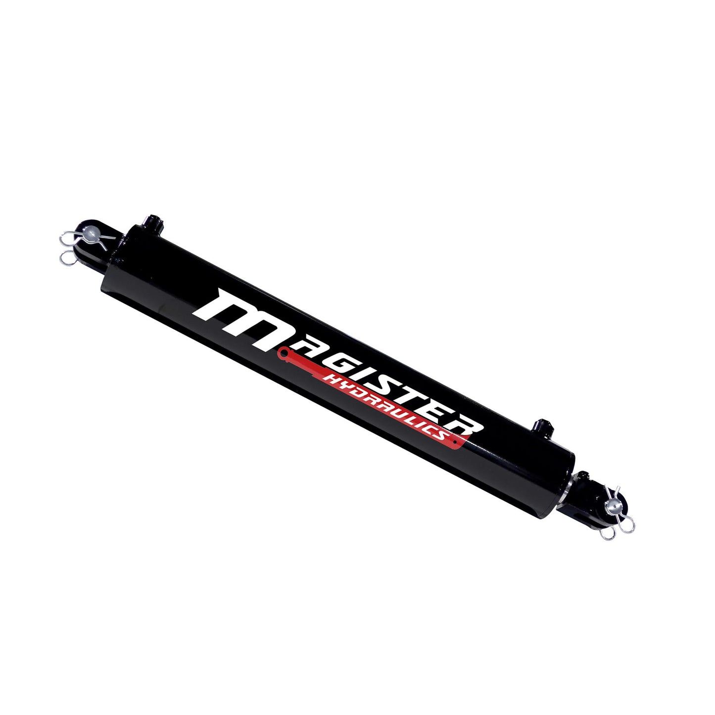 Magister Hydraulic Cylinder 5" Bore x 24" Stroke, Welded Hydraulic Ram with Clevis Ends, Double Acting Hydraulic Piston 3500 PSI (WCL 5x24)