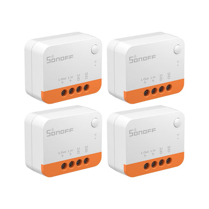 SONOFF Zigbee Smart Light Switch, No Neutral, Hub Required, 2-Way Interruptor Inteligente, Voice Control with Alexa, Google Home and SmartThings, ZBMINIL2 2 Pack