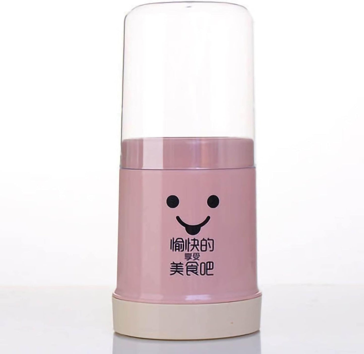 Cute Chopsticks Holder - Storage Cutlery Holder with Cover, Reusable Plastic Utensil Holder with Removable Base for