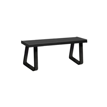Salsbury Aluminum Locker Bench - 48 Inches Wide - 14" Deep - Black - Free Standing