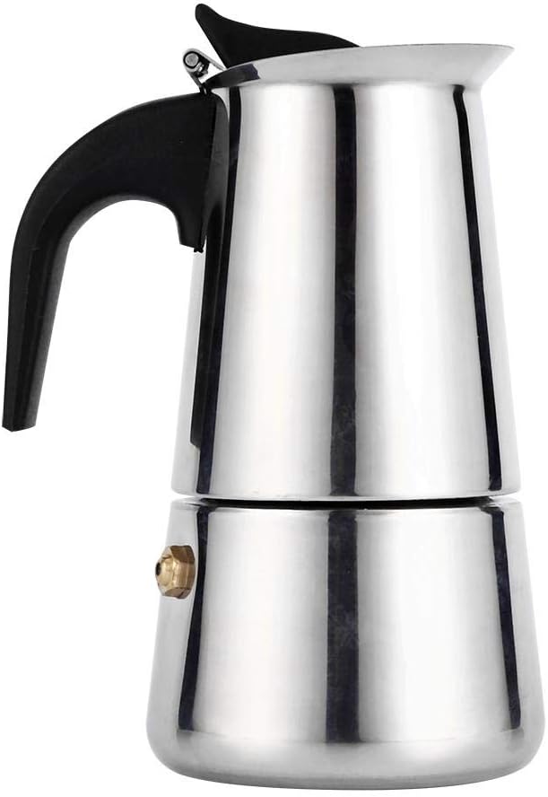 Asixx Stainless Steel Coffee Maker, Perfect for Home or Office, 4 Sizes (450ml)