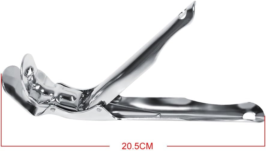 ViaGasaFamido Bowl Clip - Food Tongs, Iron, Polished, Modern, 20.5cm, 1 Piece, Dishwasher Safe