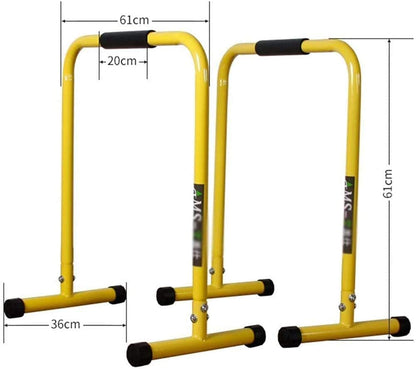 MaGiLL Home Gym Tower Body Building Pull up bar Dip Stand Dip Bar Station Strength Training Free Standing Adjustable Height Power Tower Stand Fitness Equipment Home Gym 200 Weight Capacity