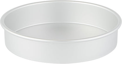 Restaurantware-Met Lux 9 x 2 Inch Straight-Sided Baking Tin, Oven-Ready Anodized Aluminum Round Cake Pan
