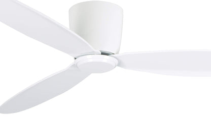 Lucci Air 21287001 Radar 52-inch DC Ceiling Fan, 52 Inch, White