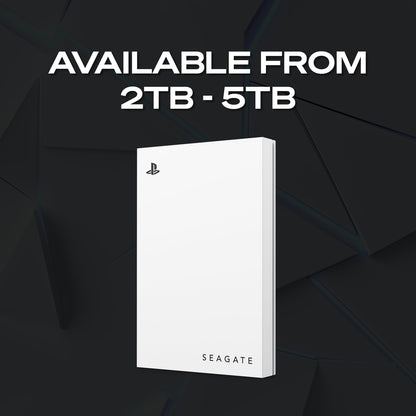 Seagate Game Drive for PlayStation® Consoles 2 TB External Hard Drive - USB 3.2 Gen 1, Officially-Licensed (STLV2000101)
