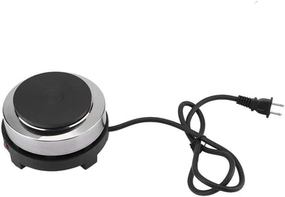 Nikou Electric Mini Stove, Portable 500W Cooking Plate Hot Plate Multifunction Home Heater (US Plug 110V)