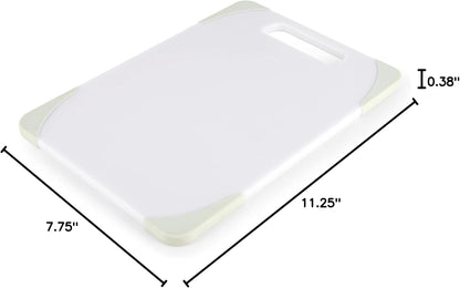 Copco Nonslip Small Plastic Cutting Board, 7.75x11.25-Inch, Pistachio Color