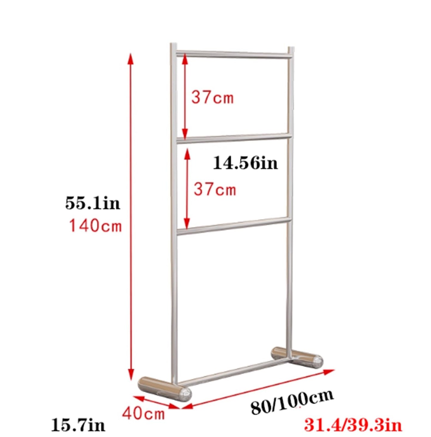 Freestanding Underwear Display Stand, Metals, Retail Showshelves, Lingerie Bra Rack Swimsuit Organizer Hanger, Commercial Clothing Store Shelf, for Shorts,Hats, Sock(100 * 40 * 140cm)