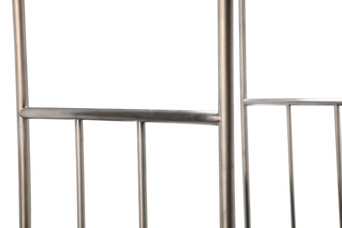 Wholesale Hotel Products Brushed Stainless Steel Luggage Cart – 800lb Capacity – Bellman Cart w/ 5” Rubber Wheels & Gray Carpet, for Hotel, Resorts, Condos, Commercial Use (Value Valet Series)