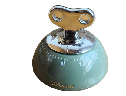 Kitchen Timers for Cooking,100% Mechanical Cooking Timer,Retro Cooking Timer,No Batteries Required,Magnetic Back.(Green)
