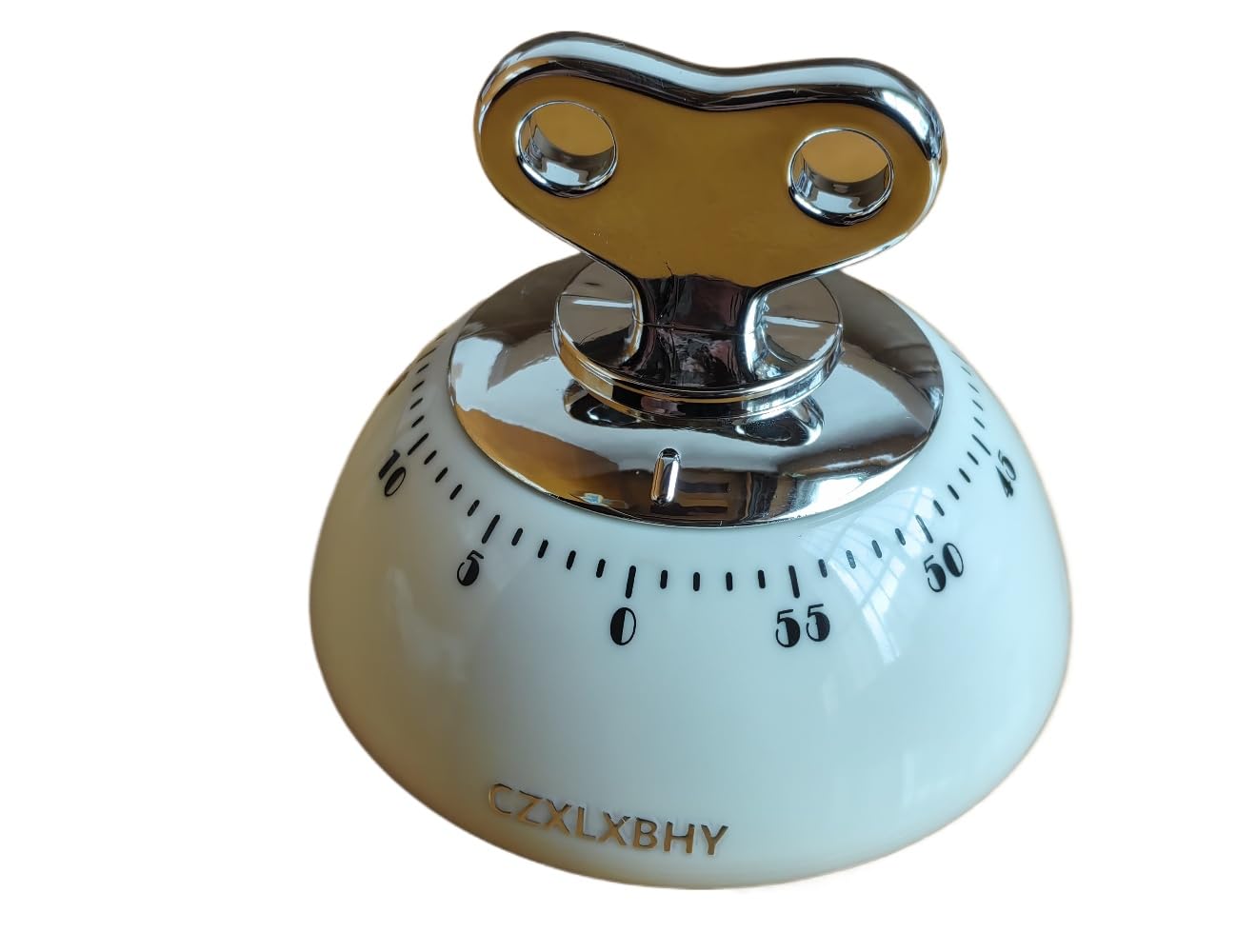 Kitchen Timers for Cooking,100% Mechanical Cooking Timer,Retro Cooking Timer,No Batteries Required,Magnetic Back. (Cream)