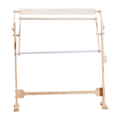 ELUKHT Embroidery Frame, Stand, Cross-Stitch Frame, Adjustable, Wooden Frame to Embroidery Frame, Needlework Stand Wooden Embroidery Frame