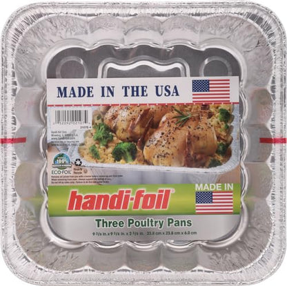 Handi Foil Poultry Pans, 3 Count
