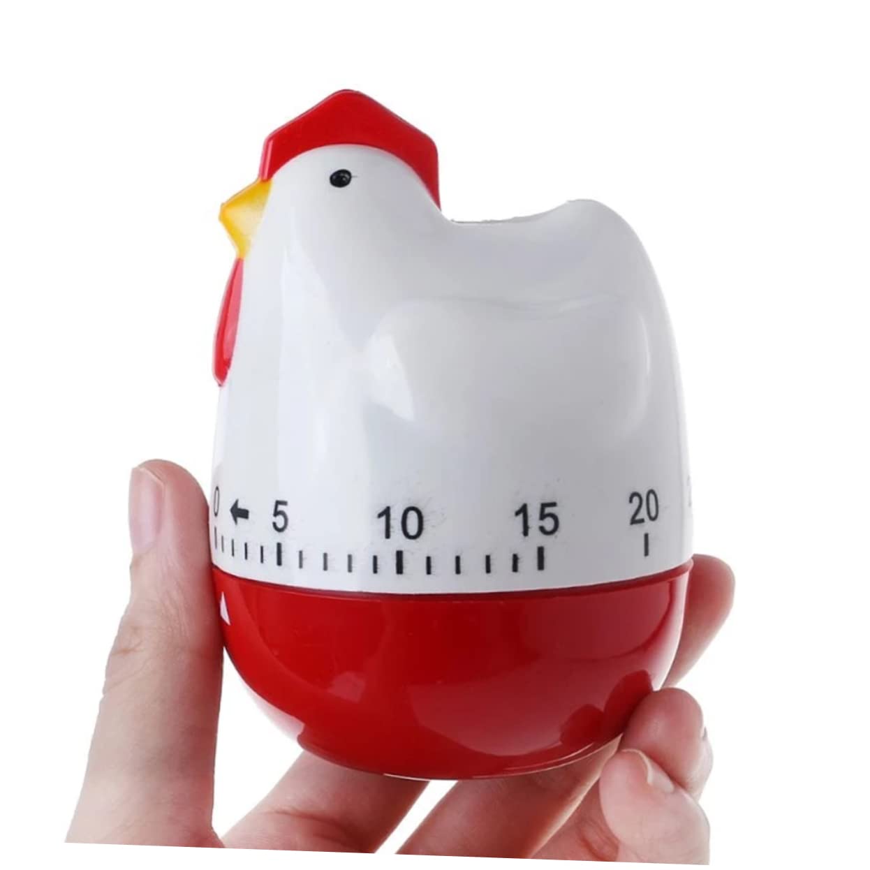jojofuny Mechanical Kitchen Timer for Cooking and Baking Precision Countdown Timer Tool with Clear Numbers Compact 3.34 X 3.14 X 2.55 Inch No Battery Needed for Home Kitchen Use